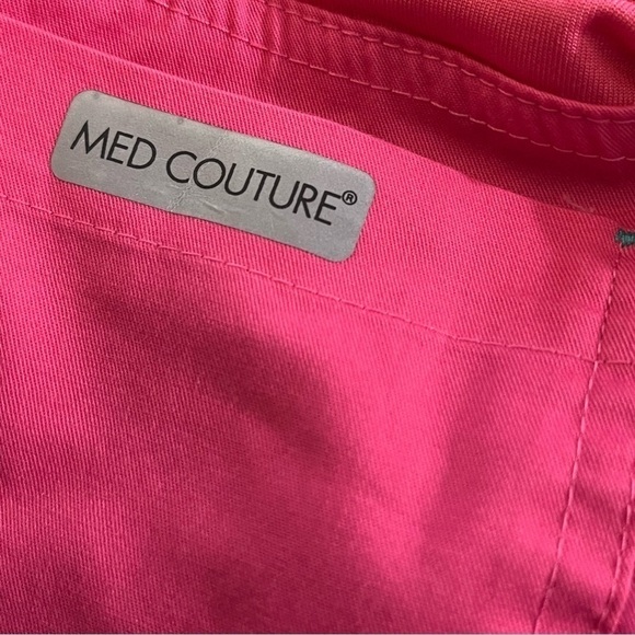 Med Couture Freedom Scrub Pant in Bubblegum Pink XS - Picture 4 of 9